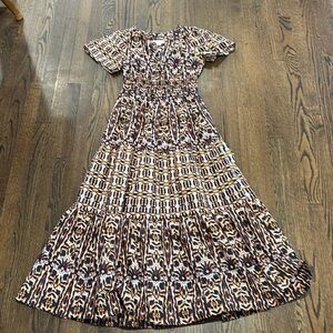 Anthropologie Mauve dress size XS